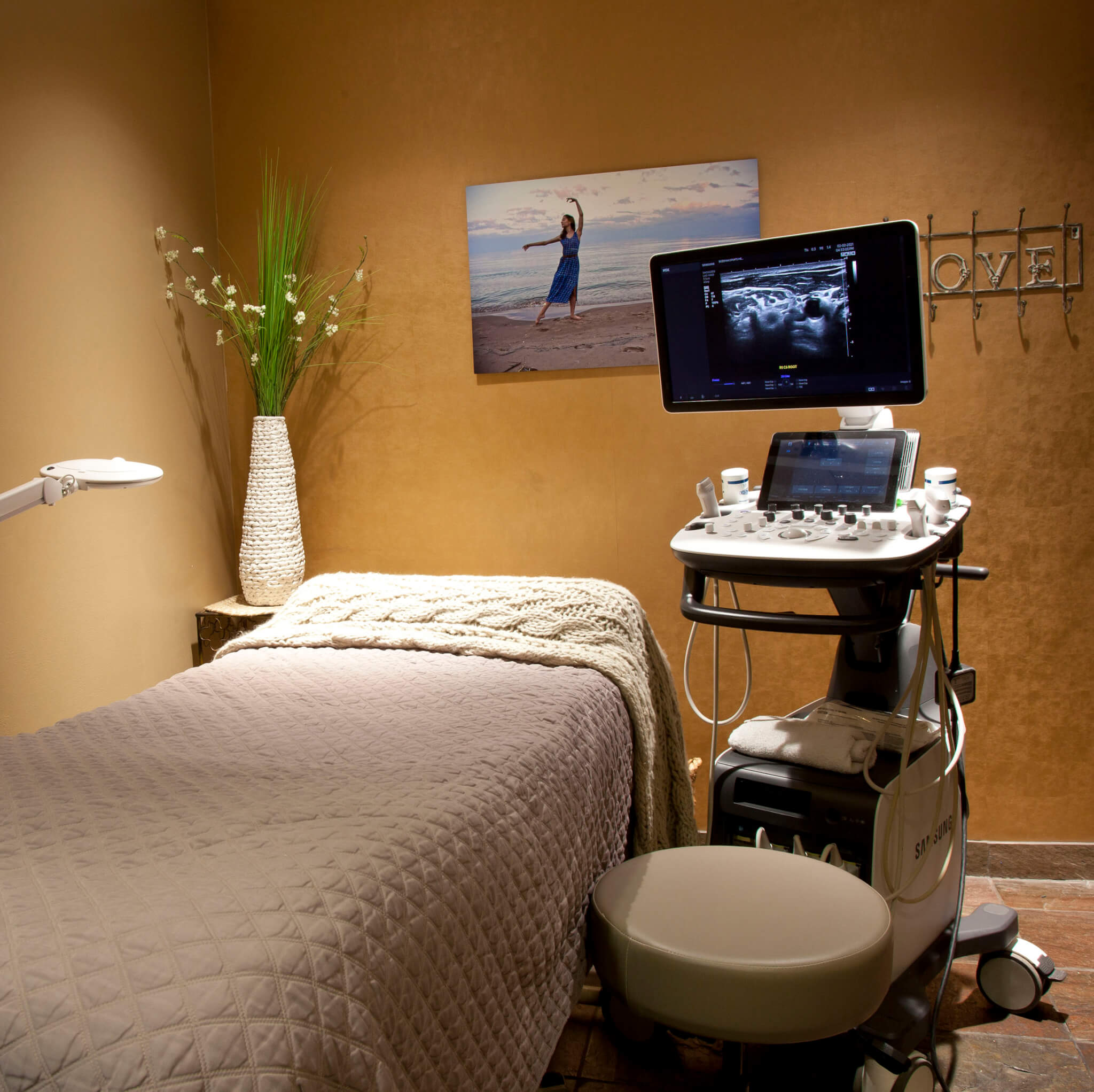 Exam room 2 at Bozeman Sports Medicine offers PRP injections