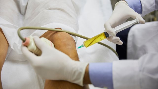 PRP Therapy Injection in Knee Used For Regenerative Medicine